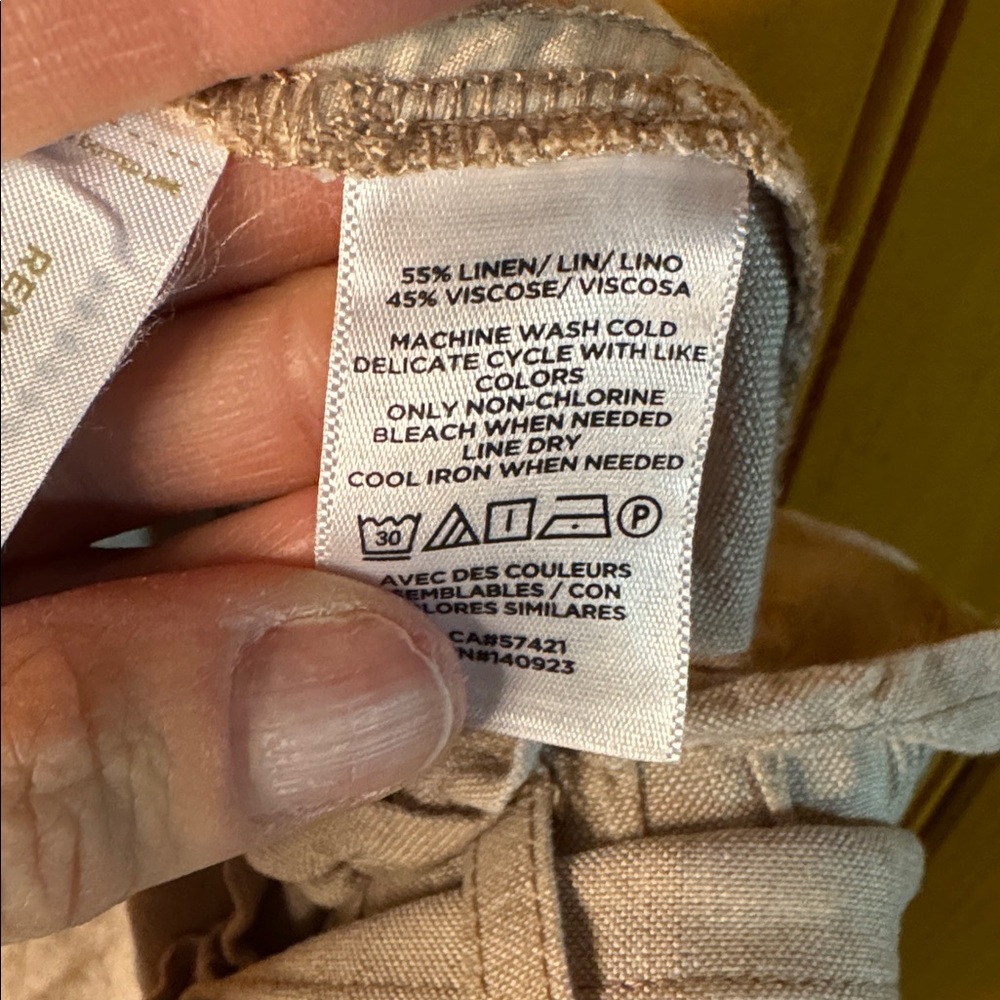 Loft Linen blend dress pant - Picture 7 of 7